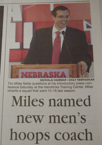 Osborne hires Tim Miles