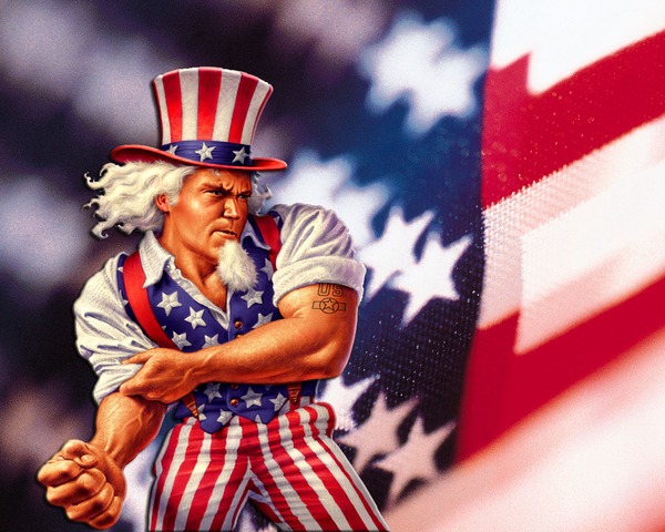 U.S.A gets the nick name "Uncle Sam"