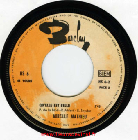 Introduction du disque 45 tours