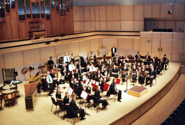 Concert Band Starts.