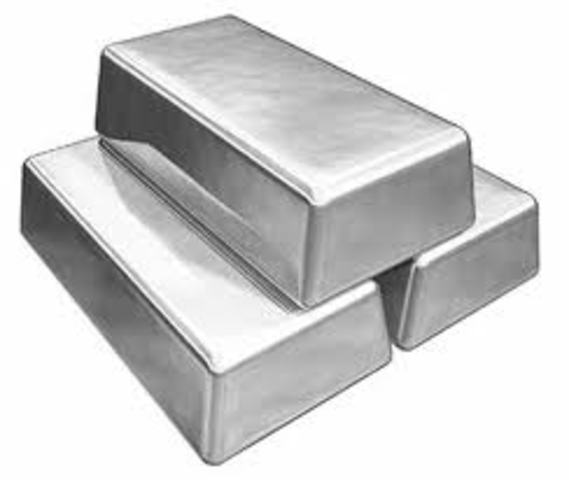 In 2200 BC Silver Ingots used as money in Cappadocian