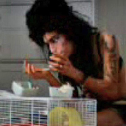 Amy using crack in a video