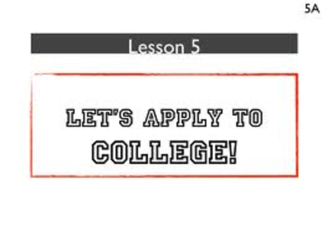 Apply to Colleges