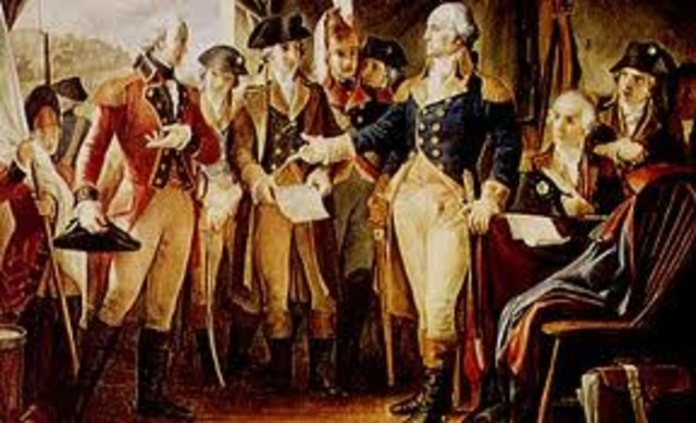 The British Surrendered at the Battle of Yorktown