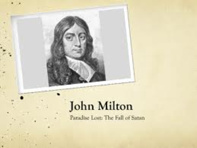 John Milton begins Paradise Lost