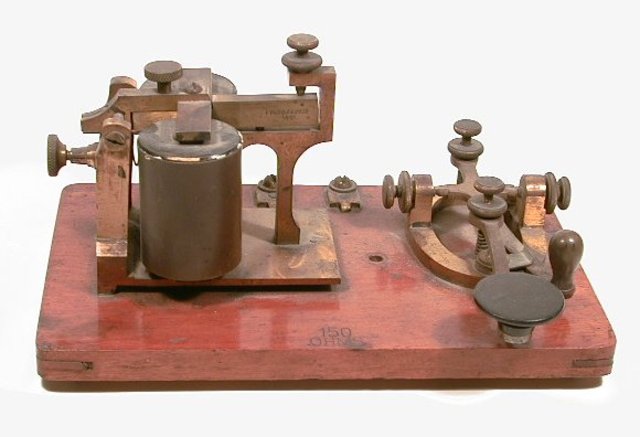 Telegráfico a base en Galvanómetros