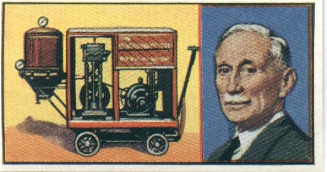 The first electric powered vacuum