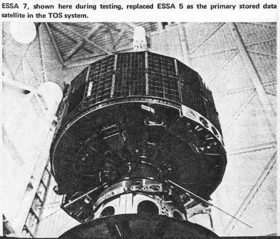 The last ESSA satellites were launched.