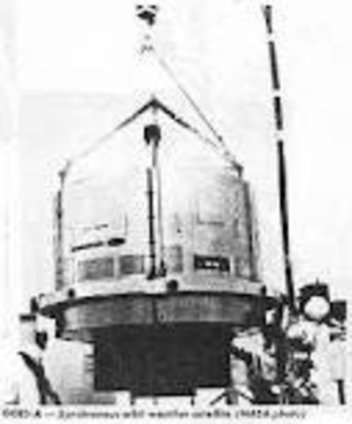 Launch of GOES-1 satellite