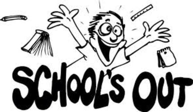 SCHOOL IS OVER!!!!!!!!!!!!