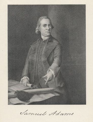 Adams was chosen to be a member of the provincal council during a Boston chrisis
