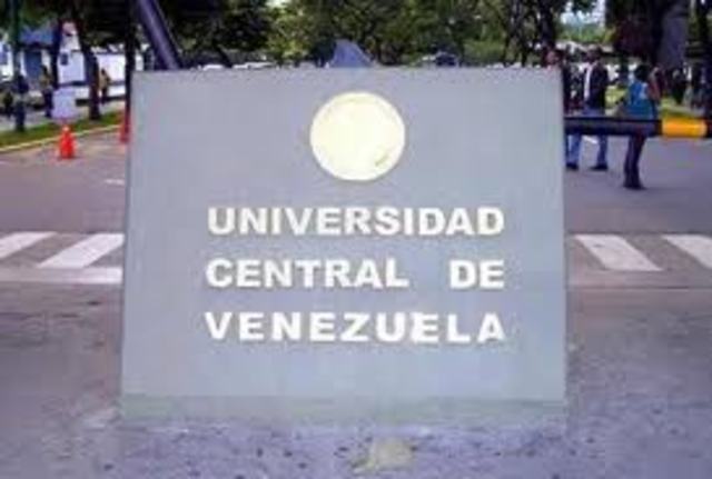 Inicio en la UCV