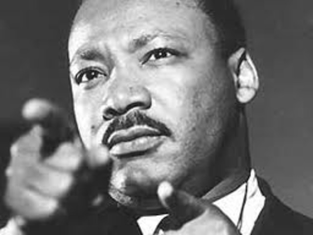 Martin Luther King Jr. assasinated