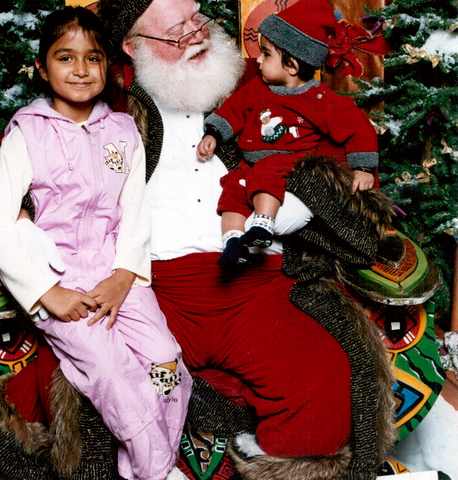 My first visit to see Stanta Claus