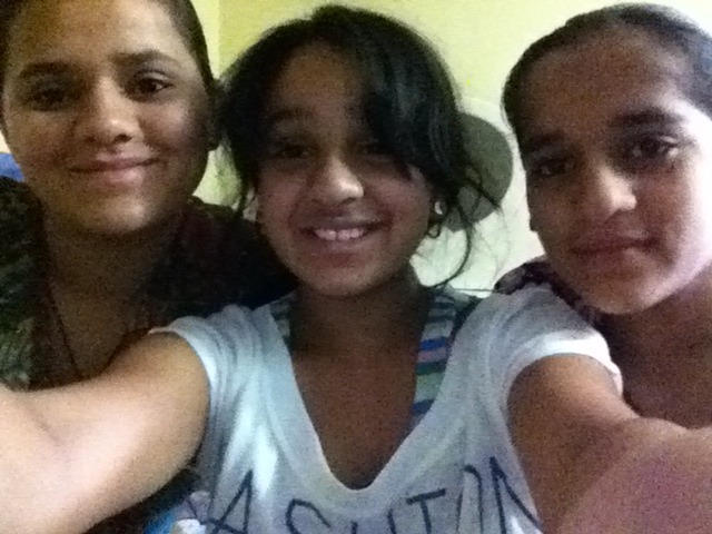 Going to India and meeting my cousins for the first time.