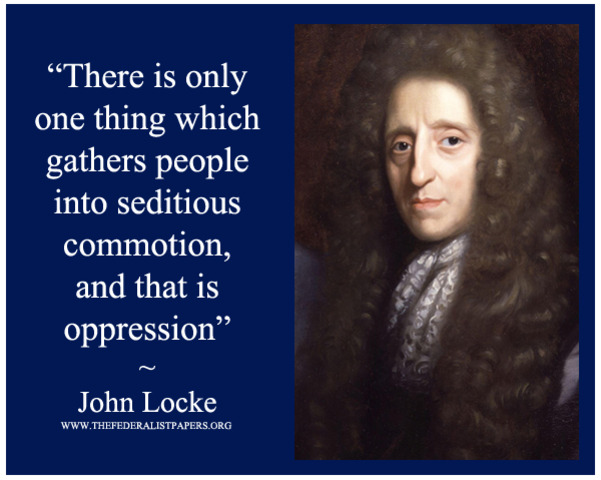 John Locke publishes Two Treatises of Civil Government  (trea·tise ˈtrēdis/