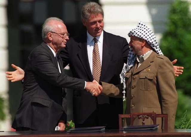 Israel-Palestine peace accord signed