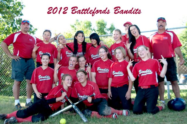 Went to softball provincials in Regina