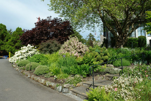 went to the flower garden in london