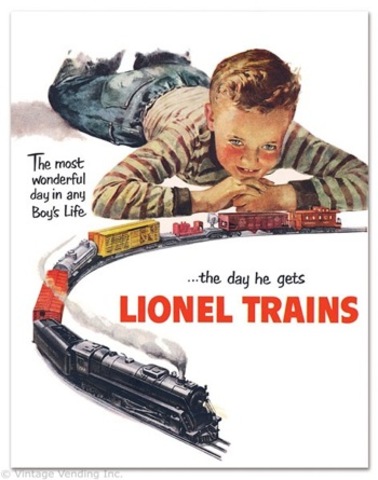 Locomotora de juguete impulsada por pilas