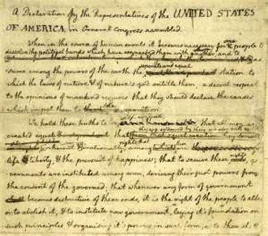 Declaration of Independence