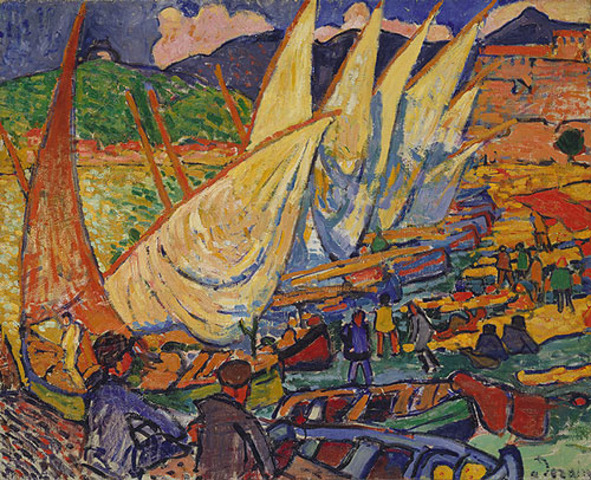 'Fishing Boats, Collioure'
