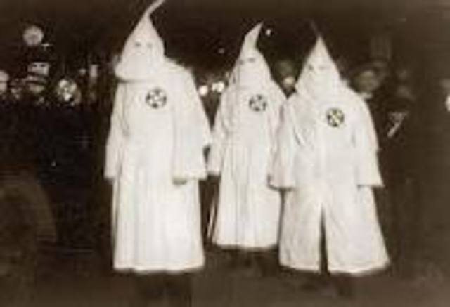 The Klansmen March