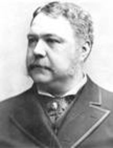 Chester Arthur takes office as POTUS
