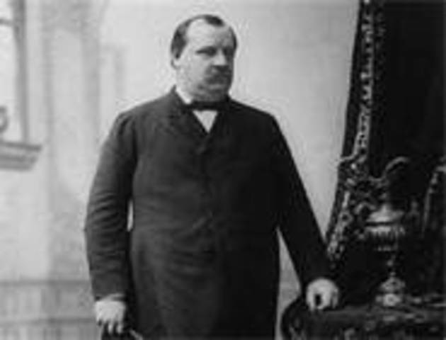 Grover Cleveland takes office as POTUS (for the second time)
