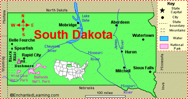 South Dakota Enters Statehood