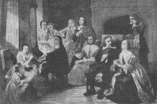 Puritan Commonwealth ends; monarchy is restored with Charles II