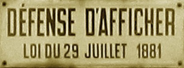 Vote de la loi sur la liberté de la presse