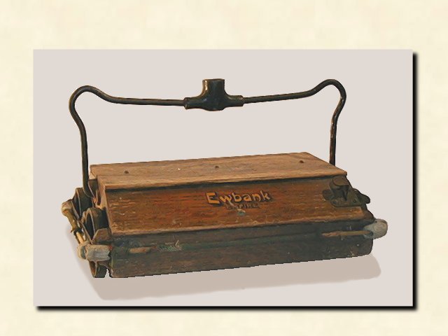 1st carpet Sweeper patented