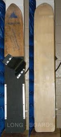 First Ski Technology in snowboards