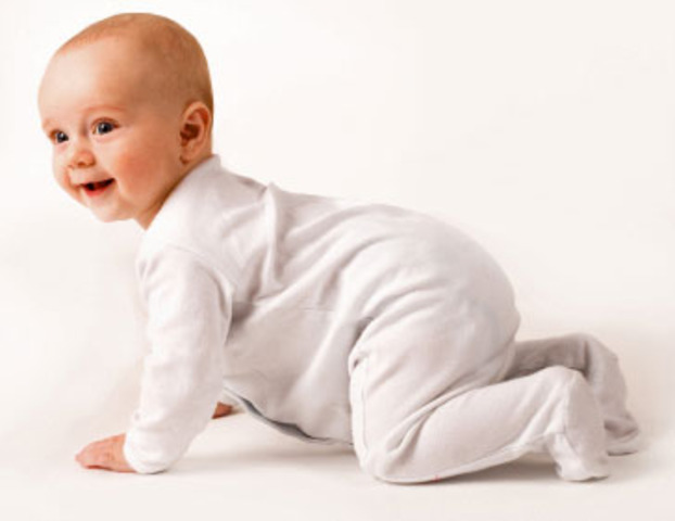 Child can crawl
