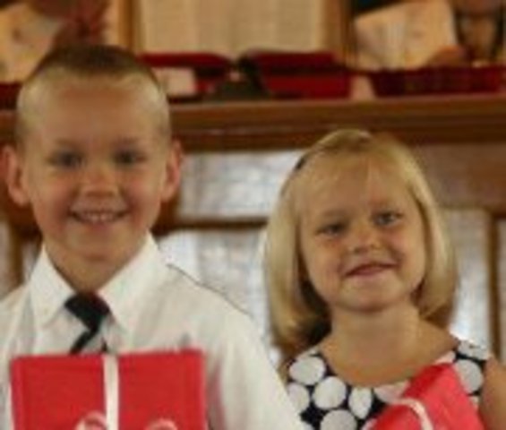 My brother and sister were born (Karter and Katie)