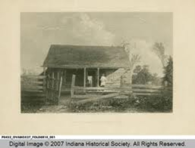 Thomas Spencer moves his family to Spencer County Indiana