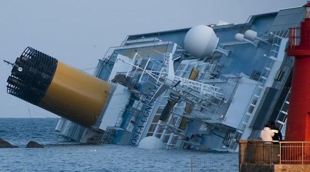 Italian cruise capsized