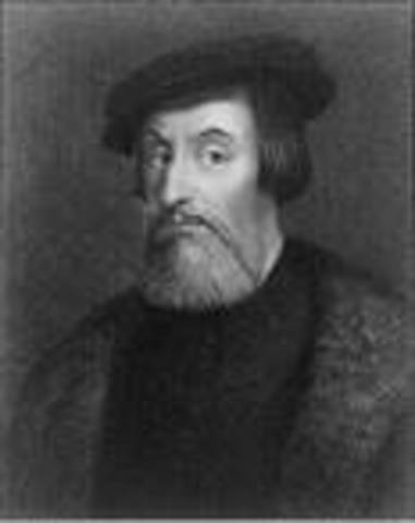 Hernando Cortes marches into the Aztec capital, Tenochtitlan