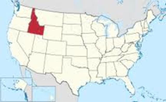 territories become states(idaho)