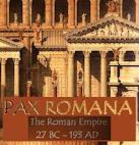 Pax Romana - 27 B.C.E - 180 C.E