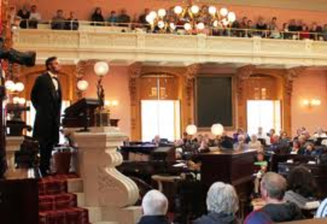 Lincoln wins election to the House of Representatives