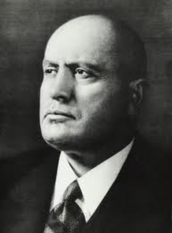 Benito Mussolini was born.