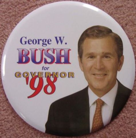 He  was elected Governor of Texas