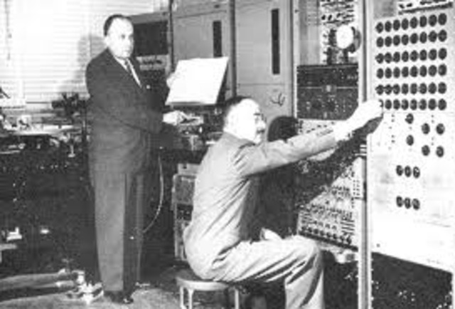 The first Synthesizer was created