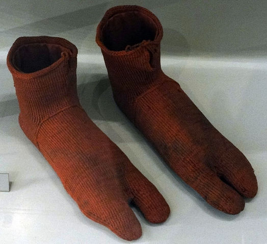 1st socks 100 BC