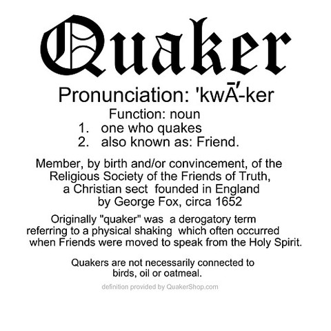 the quakers (the religious society of friends) became illegal aliens