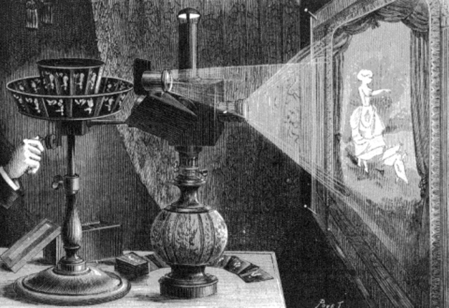 Es construeix un aparell de projecció d'imatges