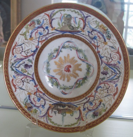 Soucoupe a piedouche (1793-1795)