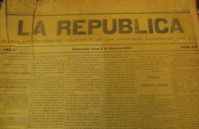 Surge el diario La República